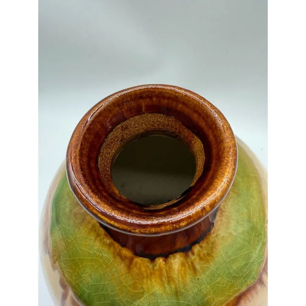 VINTAGE Mid-Century Style Pottery Vase - Picture 3 of 7